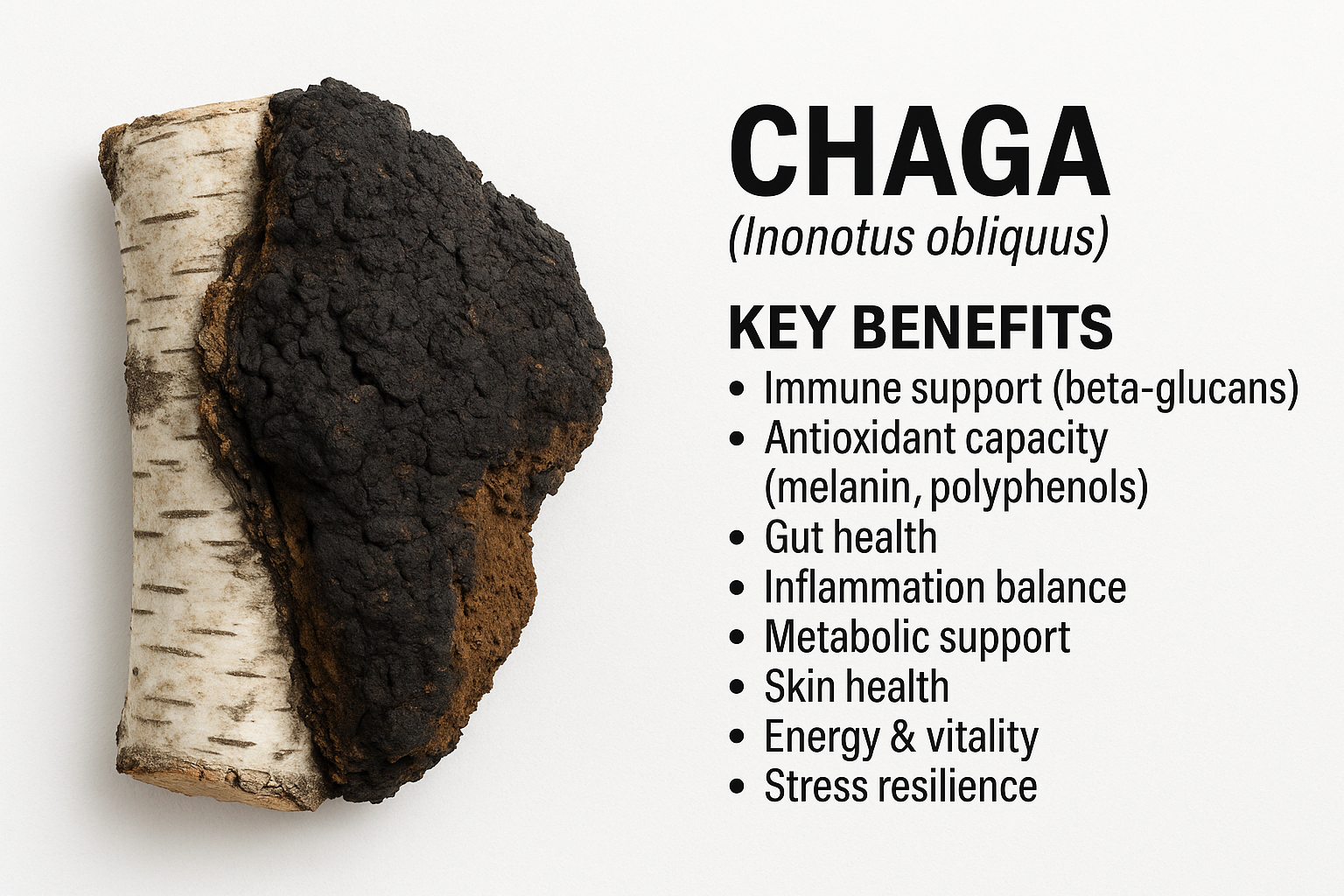 Chaga Mushroom Max Strength Elixir