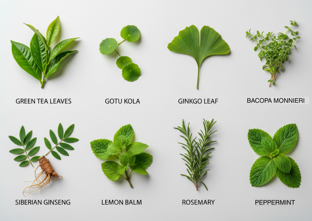 Deep Focus for Memory & Studying — Green Tea Edition (Light Caffeine)