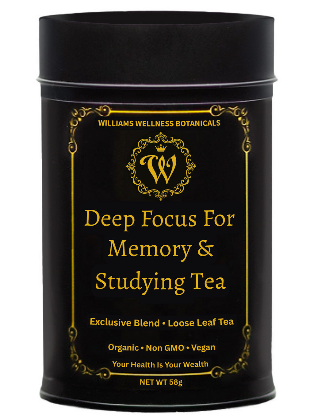 Deep Focus for Memory & Studying Tea